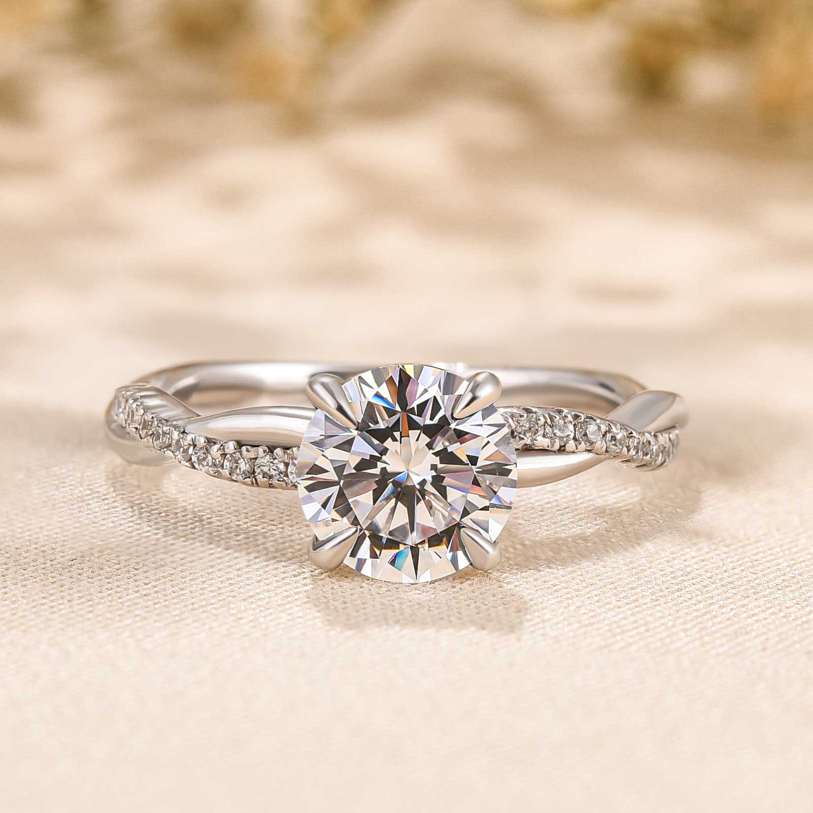 Le Jane Ring | Weißgold 18k