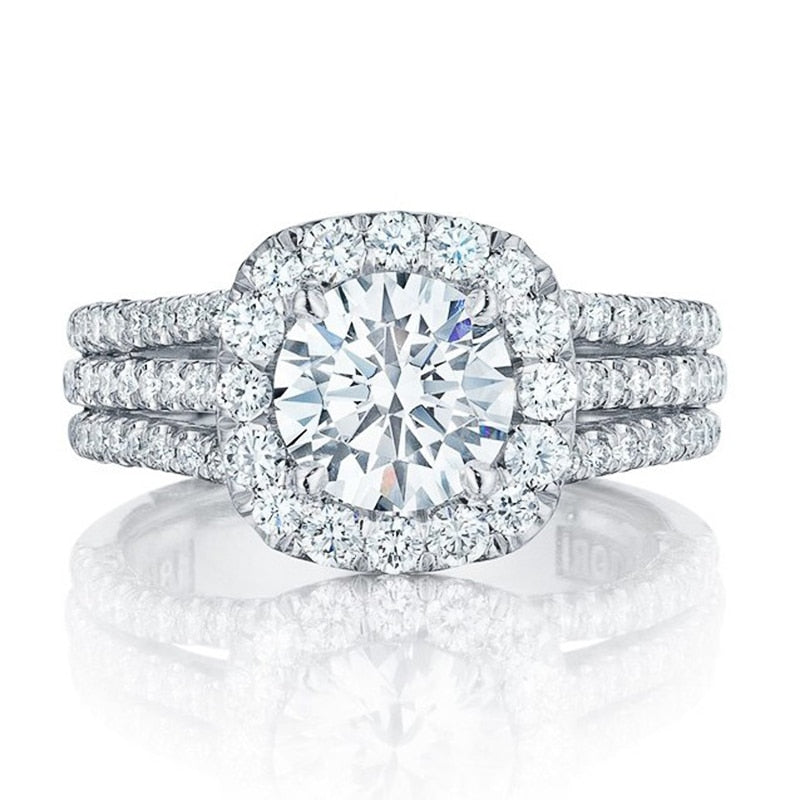 Clarinda Vellori Ring | Weißgold 18k