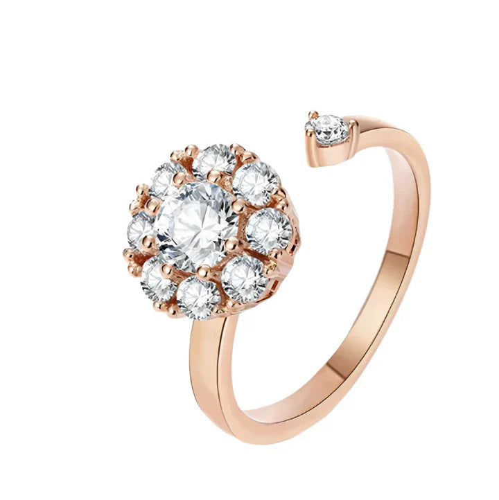 Aurea Fidessa Ring | Roségold 18k