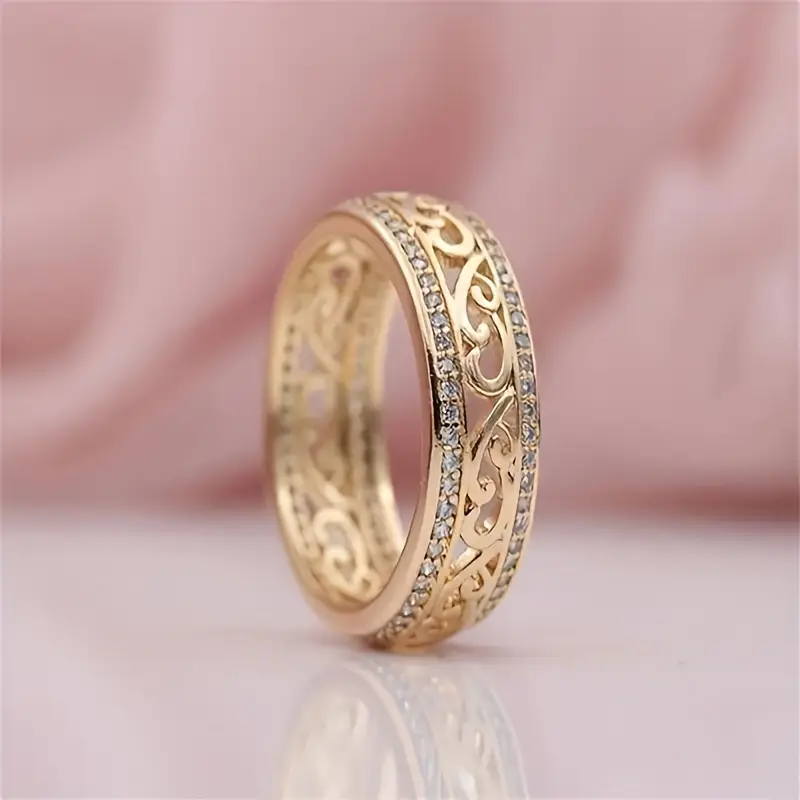 Heller Goldhohlring