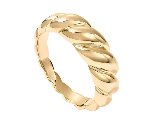 Elaria Visconti Ring | Weißgold 14k
